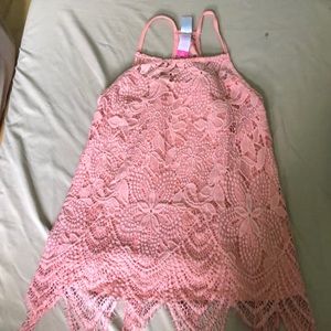 Pink tank top
